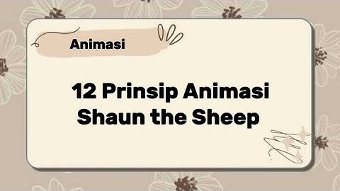 𝟏𝟐 𝐏𝐫𝐢𝐧𝐬𝐢𝐩 𝐀𝐧𝐢𝐦𝐚𝐬𝐢 𝐝𝐚𝐥𝐚𝐦 𝐅𝐢𝐥𝐦 𝐒𝐡𝐚𝐮𝐧 𝐭𝐡𝐞 𝐒𝐡𝐞𝐞𝐩