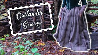 Quest to make a screenaccurate replica of Claire's Mist & Stone skirt in Outlander season one