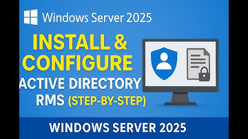 How to Setup Active Directory Rights Management Service (ADRMS) in Windows Server 2025