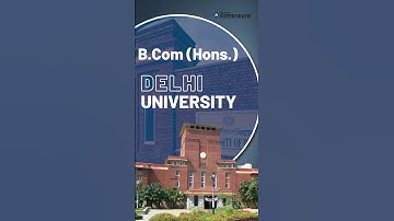 B.com (Hons) from Delhi University After CUET 2024 | CUET 2024 Cut Off for DU Top Colleges | #shorts
