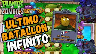 El Último Batallon infinito (1  30 banderas)  Plants vs Zombies Móvil