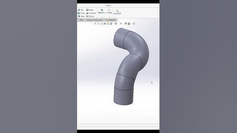 Pipe Elbow Design SolidWorks