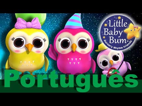Uma Velha Coruja Sábia | Canções infantis | LittleBabyBum
