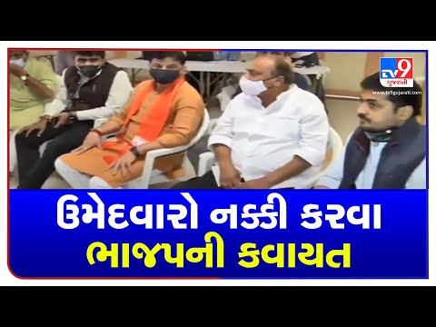 Local Body Polls 2021: BJP begins its sense process in #Ahmedabad for #AMC elections | tv9news