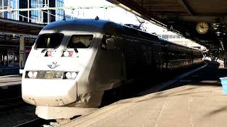 2017/11/16 Sweden: SJ High-Speed 2000 Series at Stockholm Central | スウェーデン 高速列車 SJ2000形