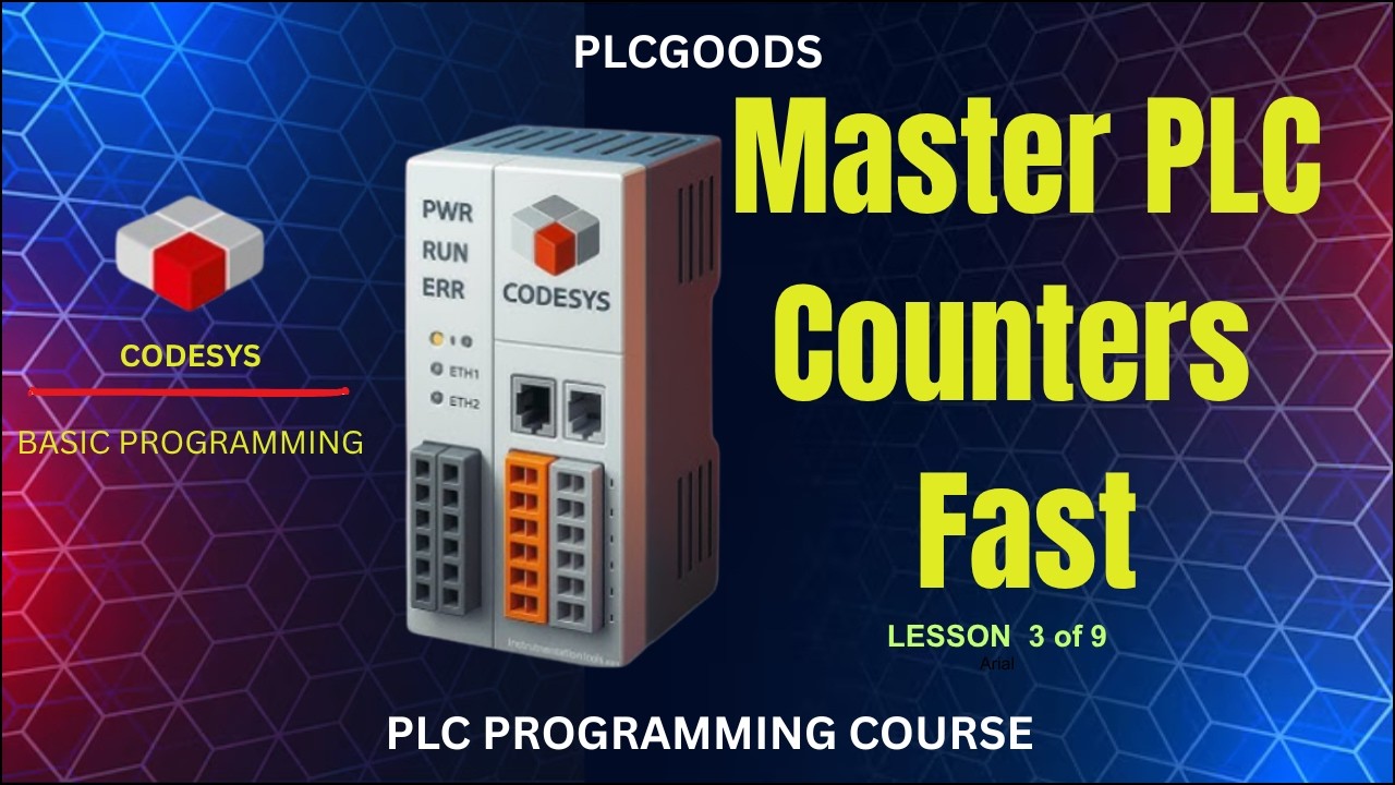 CODESYS Counters | CODESYS PLC Counters Tutorial | CTU CTD CTUD Box ...