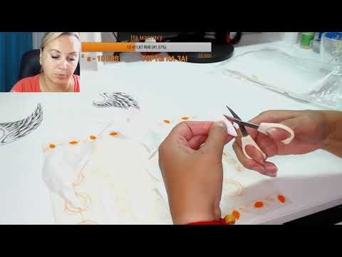 Крылья ангела из вафельной бумаги 0,277 мм Танинторт