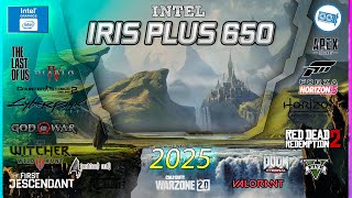 IRIS Plus 650 + i7-7567U Unleashed: Can It Handle 40 Popular Games? Find Out Now!