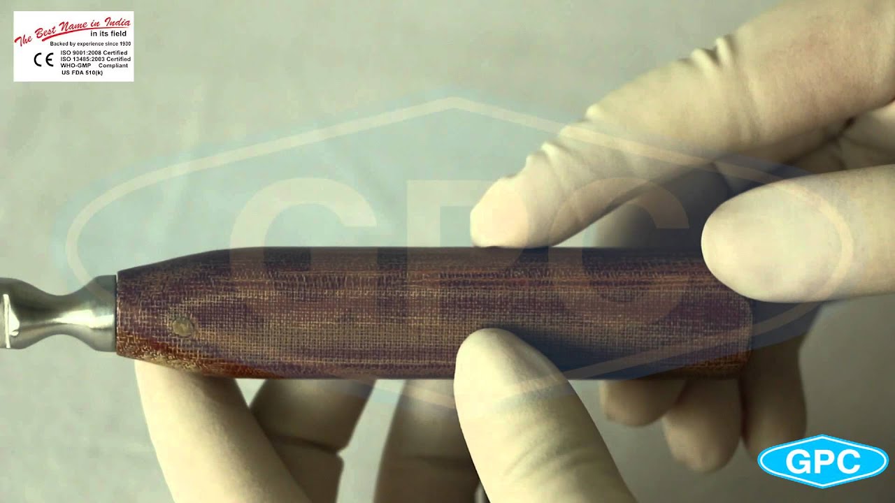 Periosteal Elevators Straight & Curved with Fibre Handle (Farabeuf