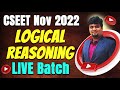 CSEET Nov 2022 LIVE Batch | CSEET Logical Reasoning Online Classes for Nov 2022 | Lecture 13