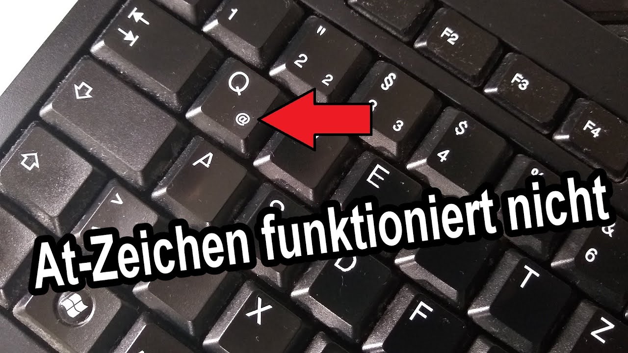 Defekt Kontinuierlich Verschiebung at zeichen auf laptop Weihrauch