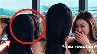 (Lenamiu) Lena Secretly Kissed Miu Off Cam, the More Suspicious It Gets 🤔
