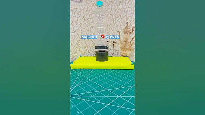 Magnet 🧲 Power ⚡️Magnet Floating in Air ❤️ Magnetic Levitation #shorts #diy #simpleproject
