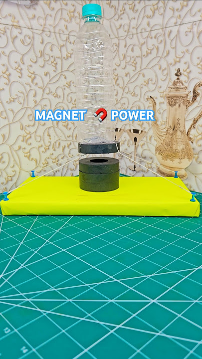 Magnet 🧲 Power ⚡️Magnet Floating in Air ❤️ Magnetic Levitation #shorts #diy #simpleproject