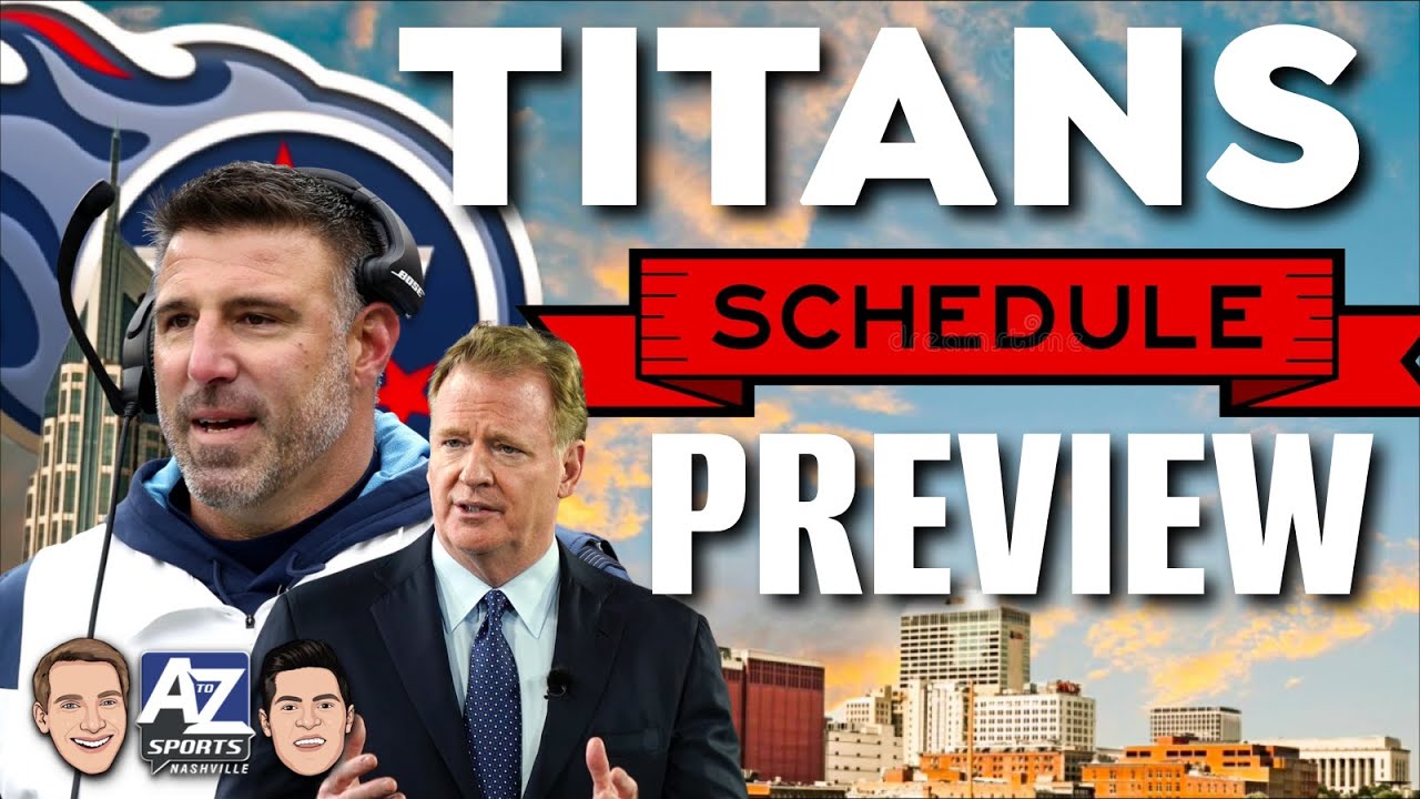 Predicting the Titans 2023 schedule amid NFL rule changes - YouTube