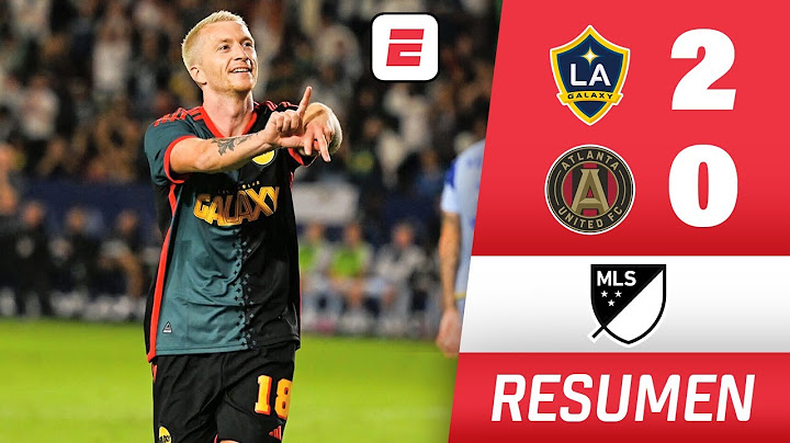 MARCO REUS MARCÓ GOL y ASISTIÓ a RIQUI PUIG en SU DEBUT con LA GALAXY en victoria vs ATLANTA | MLS