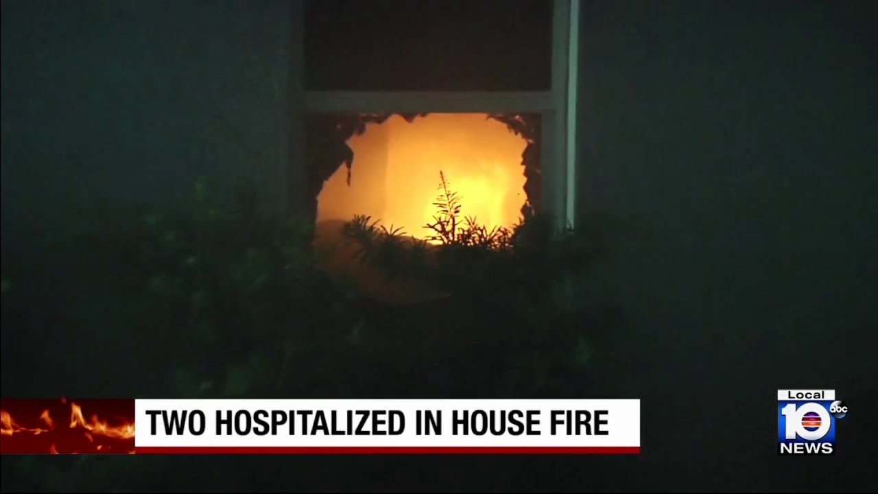 2 dead during house fire in Miami-Dade - YouTube