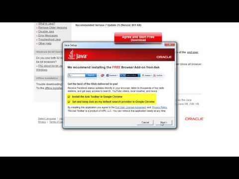 Updating or Installing Java with Mozilla FireFox