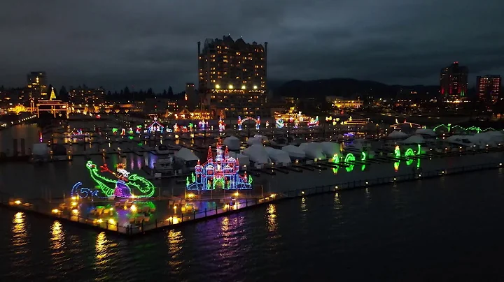 Downtown Coeur d'Alene, Idaho: Christmas Lights 2020