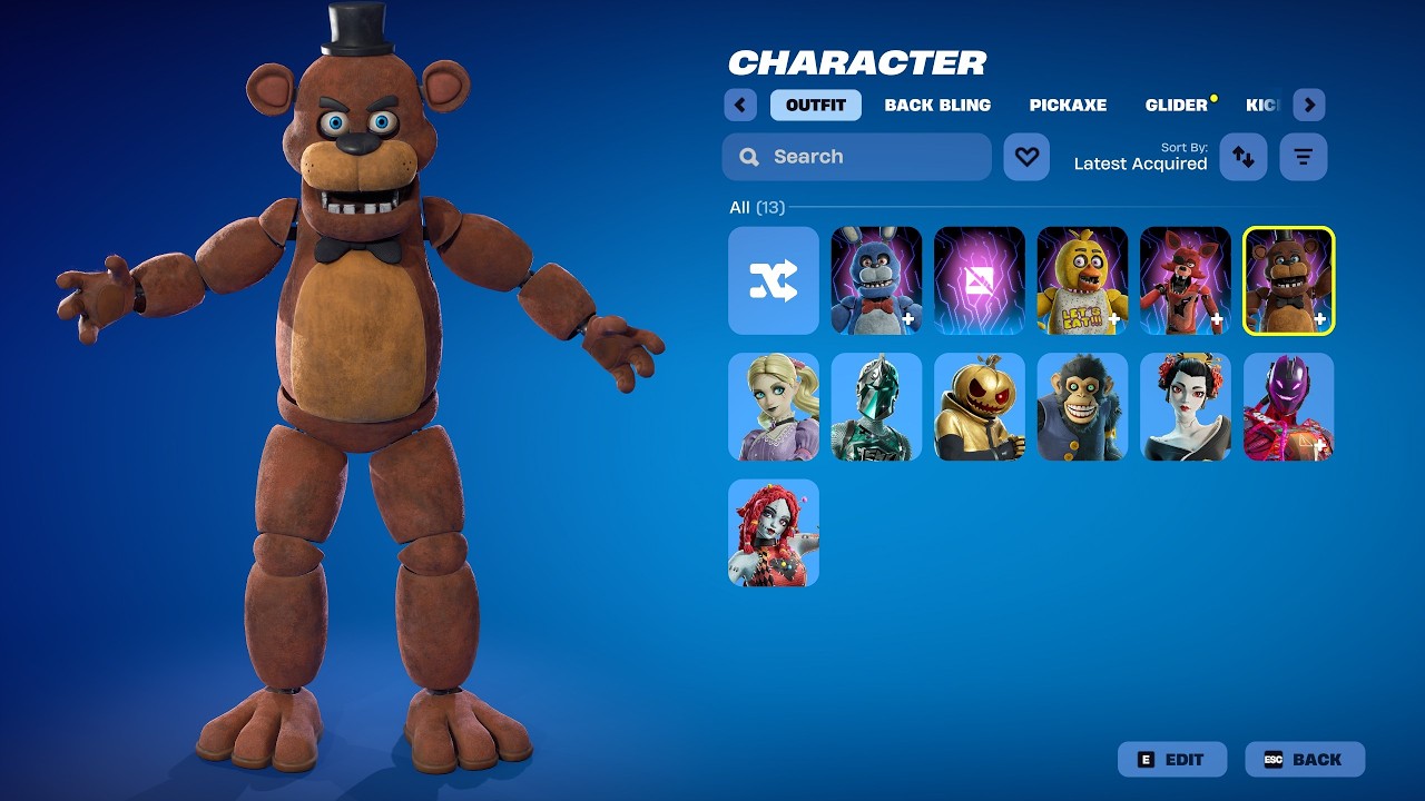 FNAF UPDATE SHOWCASE (All Halloween Cosmetics)