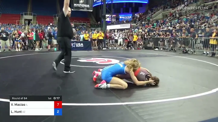 112 Lbs Round Of 64 - Victoria Macias, Illinois Vs...