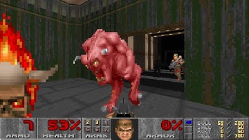 Doom E2M3 Pacifist in 32s by Vaclav Kunes