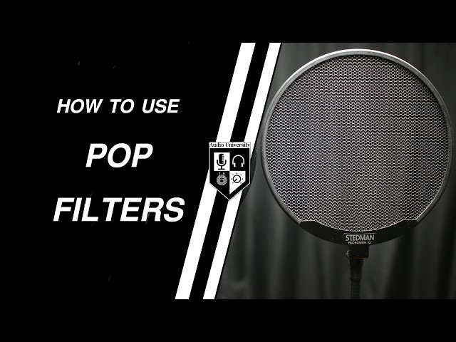 How to Set Up a Pop Filter