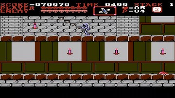 The Game Genie Player - Castlevania 5 (NES) - HOMEMADE IN 2017