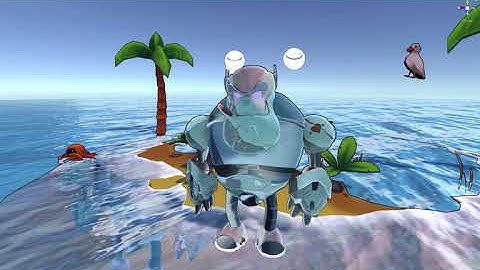 Unity Toon and water shader test using PBR graph!