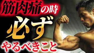 プロが筋肉痛になった時にどのようなケア・トレーニングをしているのか？筋肉の成長を止めないアプローチを解説！