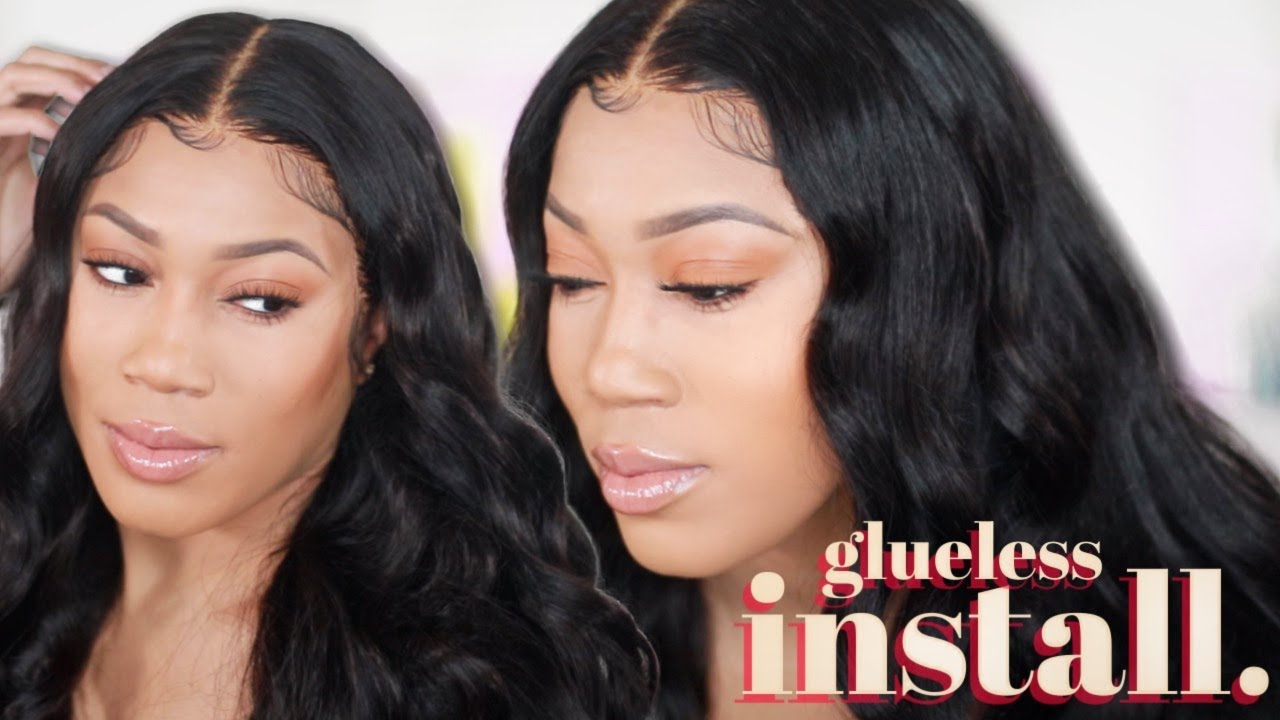 BODYWAVE WIG ft JULIA HAIR | GLUELESS INSTALL