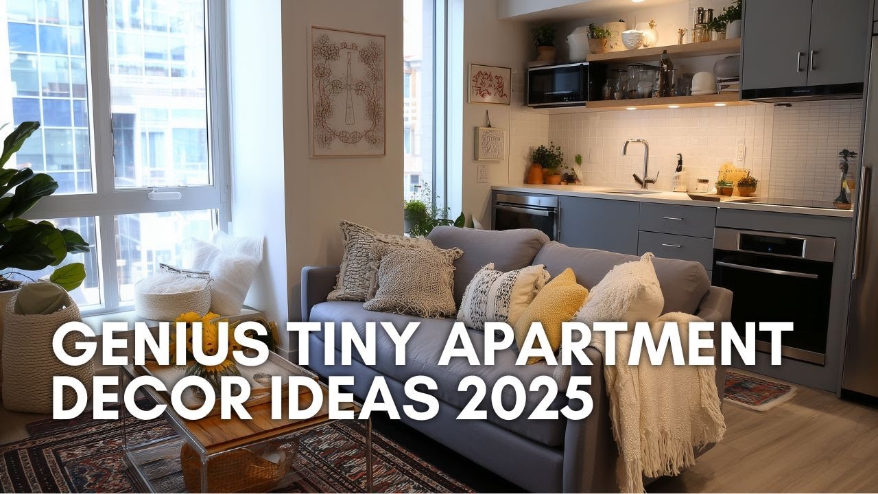 Genius Tiny Apartment Decor Ideas 2025: Stunning Small Space Makeover ...