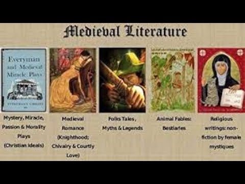 impacto ambulancia Paradoja Medieval Literature and its characteristics - YouTube