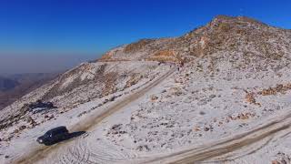 ثلوج الامارات جبل جيس التاريخية 5 فبراير 2017