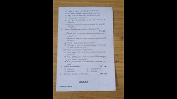 9 class moral science question paper of second term icse board. #shortsviral
