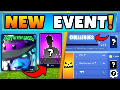 Fortnite FORTNITEMARES 2018! - NEW SKINS/NEW CHALLENGES? (8 Details for Battle Royale’s Update)