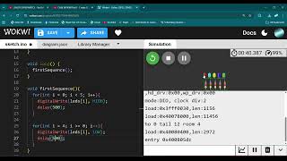 WOKWI Part4 - LED Sequence: Don't Repeat Yourself Coding Practices and Function Parameter