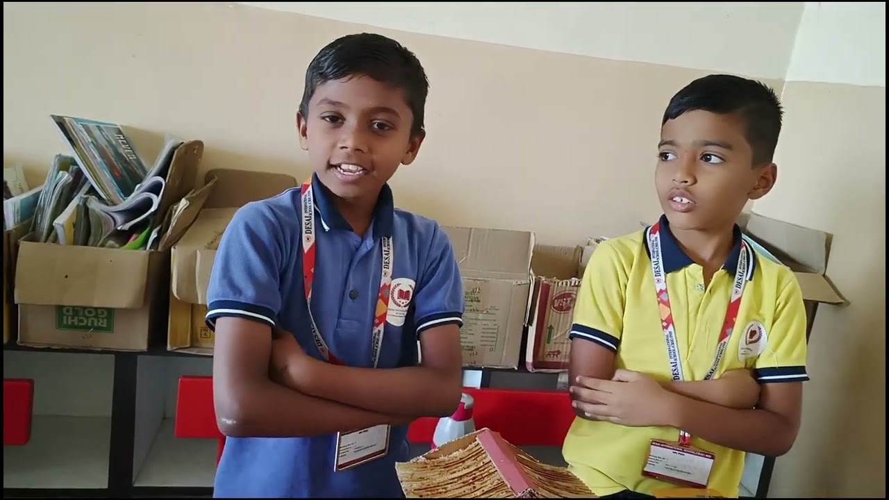 Science exhibition in Desai international School indi science 🔭🧪👩‍🔬 day February 28 Shreya friends