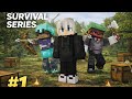 Minecraft SMP Survival Series Episode 1 | We Started Kryptonite SMP!
