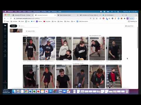 Verkada Facial Recognition Search; Alerts into Event Center; Creating Alert Notifications