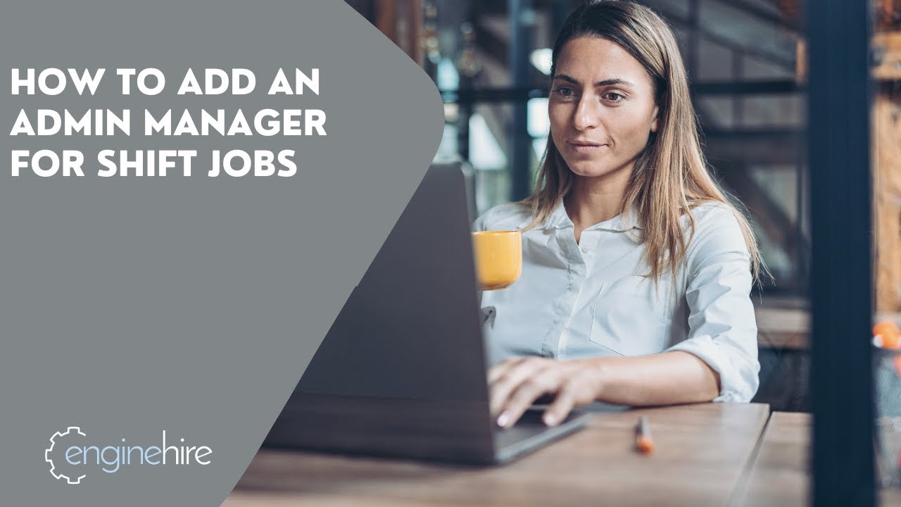 *How to add an admin manager for shift jobs - YouTube