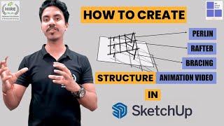 Create a Mind-Blowing #Solar Structure 3D Animation Video in #SketchUp with Tags & Components screenshot 5