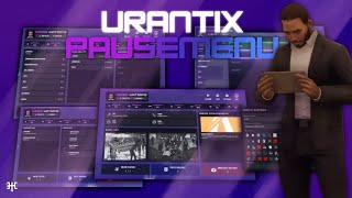Urantix Pausemenu In-Game Management Fivem Script Businesslist, Properties, Serverinfo More