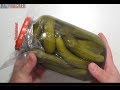 HOW TO MAKE CRUNCHY CUCUMBER PICKLES (BY CRAZY HACKER)