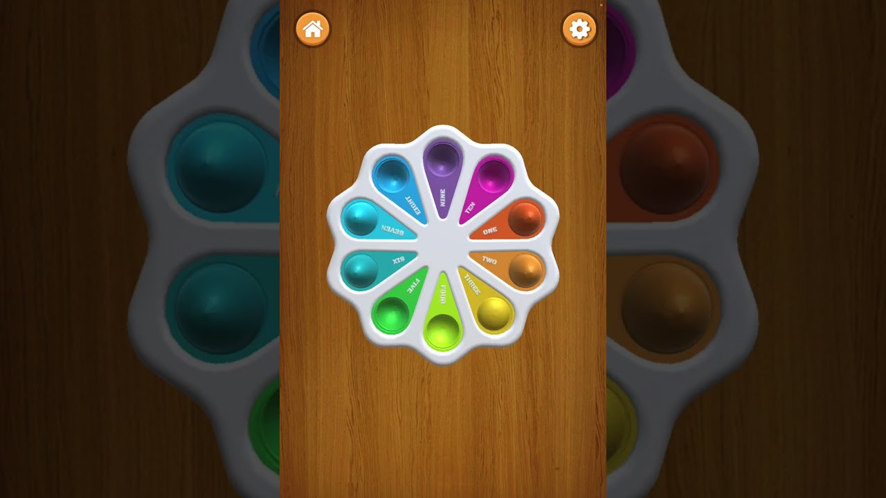 Playing Fidget Toys game  