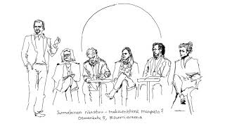 Drawing a panel discussion | reMarkable paper | Time-lapse