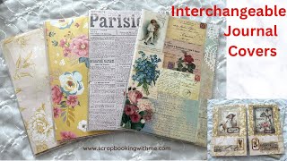 JOURNAL COVERS FROM PLASTIC SHEETS QUICK AND EASY