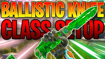 Best Ballistic Knife Class Setup in Black Ops 4 2020! (Best Knife Only Class Setup)- COD BO4