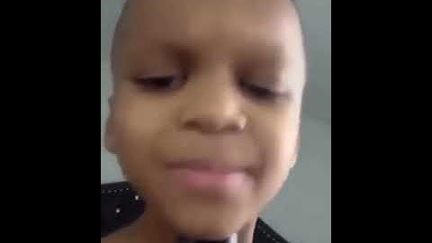 Kid decided to go fulll Travis Scott using auto tune.#shorts
