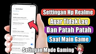 How to set a realme cellphone so that it doesn't lag and break when playing games screenshot 1